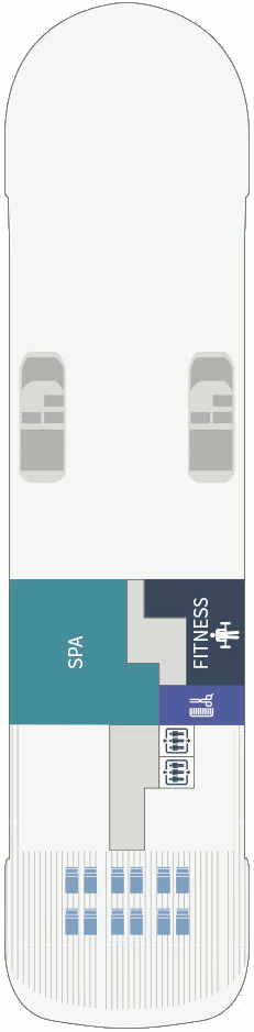 Choose your cabin on Deck 7             