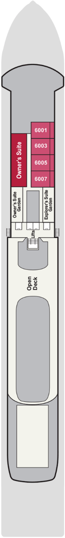 Choose your cabin on Deck 6 Choose your cabin on Deck 6