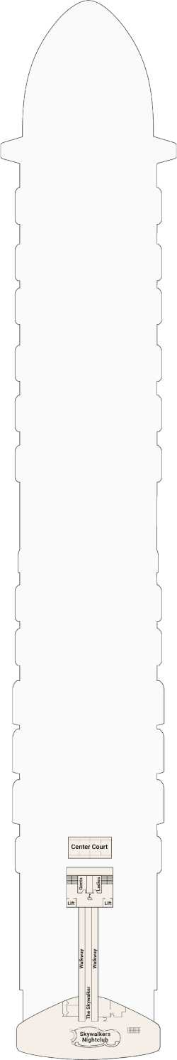 Choose your cabin on Deck 19 - Star             